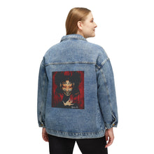 Load image into Gallery viewer, Eyes of Hell Unisex Denim Jacket