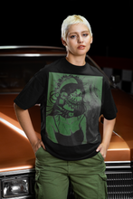 Load image into Gallery viewer, (New!) Saw - Oversized Heavyweight Unisex T-shirt (Green)