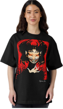 Load image into Gallery viewer, (New!) Eyes of Hell - Oversized Heavyweight Unisex T-shirt