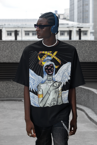 (New!) Angel - Oversized Heavyweight Unisex T-shirt