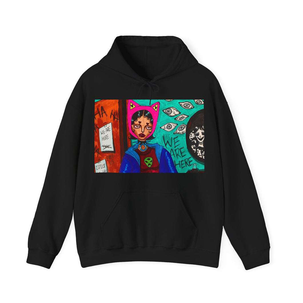 Quin 1 Unisex Heavy Hoodie