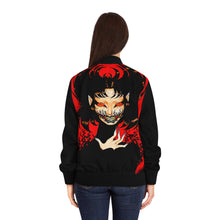 Load image into Gallery viewer, Eyes of Hell Bomber Jacket