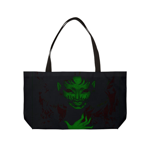 Eyes of Hell Weekender Tote Bag (Green)
