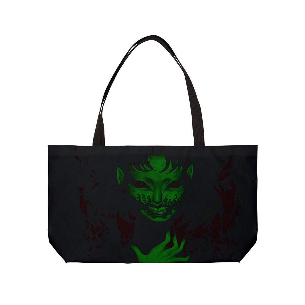 Eyes of Hell Weekender Tote Bag (Green)