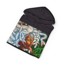 Load image into Gallery viewer, Medusa Unisex Heavyweight Hooded Sweatshirt