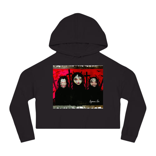 (Seattle Same Day Delivery) The Real Witches Unisex Heavy Blend™ Cropped Hoodie