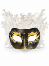 Load image into Gallery viewer, Handmade Mask: The Watchful Observer