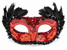 Load image into Gallery viewer, Handmade Mask: The Molten Empress