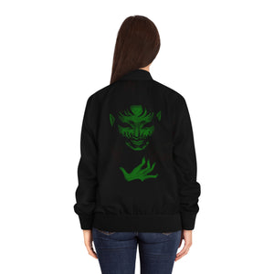 Eyes of Hell Bomber Jacket (Green)