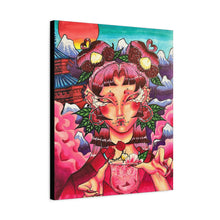 Load image into Gallery viewer, Lychee Hibiscus -Matte Canvas, Stretched, 1.25"