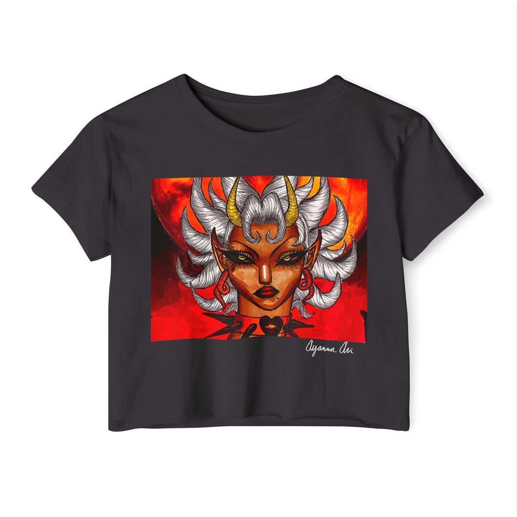 Blood Moon Crop Top