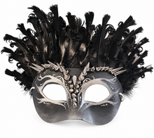 Load image into Gallery viewer, Handmade Mask: The Midnight Decadent