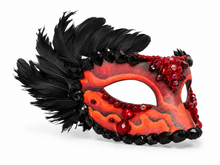 Load image into Gallery viewer, Handmade Mask: The Molten Empress