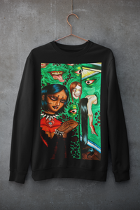 (Seattle Same Day Delivery) Free The Horrors Unisex Crewneck Sweatshirt