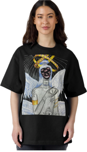 (New!) Angel - Oversized Heavyweight Unisex T-shirt