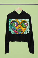 Load image into Gallery viewer, Crystals Unisex Heavy Blend™ Cropped Hoodie