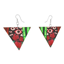 Load image into Gallery viewer, (Seattle Same Day Delivery) Hand-Made Wooden Geometric Earrings (D2)