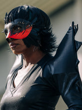 Load image into Gallery viewer, Handmade Mask: The Obsidian Executioner