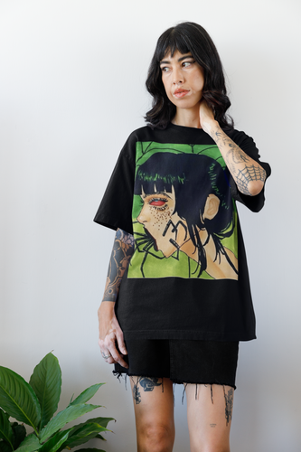 (New!) Spider - Oversized Heavyweight Unisex T-shirt