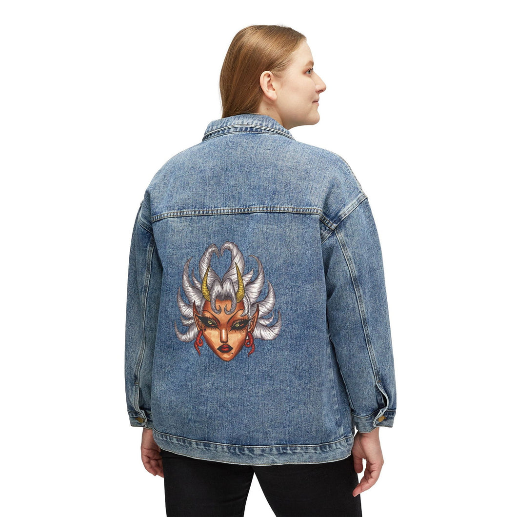 Baddie Unisex Denim Jacket - Alter Ego Expressions