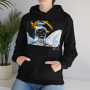 Biblically Accurate Angel Unisex Heavy Blend™ Hoodie  Sweatshirt - Alter Ego Expressions
