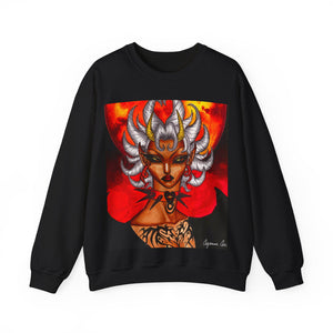 Blood Moon Unisex Heavy Blend™ Crewneck Sweatshirt - Alter Ego Expressions