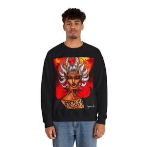 Blood Moon Unisex Heavy Blend™ Crewneck Sweatshirt - Alter Ego Expressions