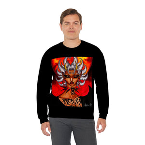 Blood Moon Unisex Heavy Blend™ Crewneck Sweatshirt - Alter Ego Expressions