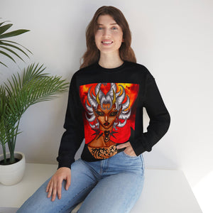 Blood Moon Unisex Heavy Blend™ Crewneck Sweatshirt - Alter Ego Expressions