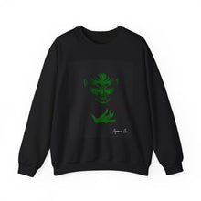 Load image into Gallery viewer, Eyes of Hell - Unisex Heavy Blend™ Crewneck Sweatshirt (Green) - Alter Ego Expressions
