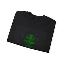 Load image into Gallery viewer, Eyes of Hell - Unisex Heavy Blend™ Crewneck Sweatshirt (Green) - Alter Ego Expressions