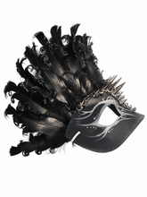 Load image into Gallery viewer, Handmade Mask: The Midnight Decadent