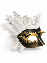 Load image into Gallery viewer, Handmade Mask: The Watchful Observer