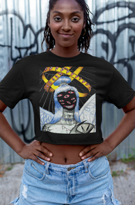 Biblically Accurate Angel - Unisex Cropped Tee