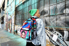 Load image into Gallery viewer, Edgy All-Over-Print Graphic Backpack, streetwear