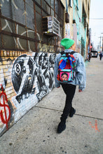 Load image into Gallery viewer, Edgy All-Over-Print Graphic Backpack, streetwear